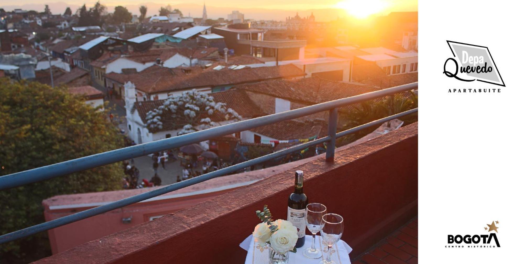 Depa Quevedo - Trendy Revamped Flat - Exceptional Spot In Bogota'S Historic Colonial Square - Candelaria エクステリア 写真