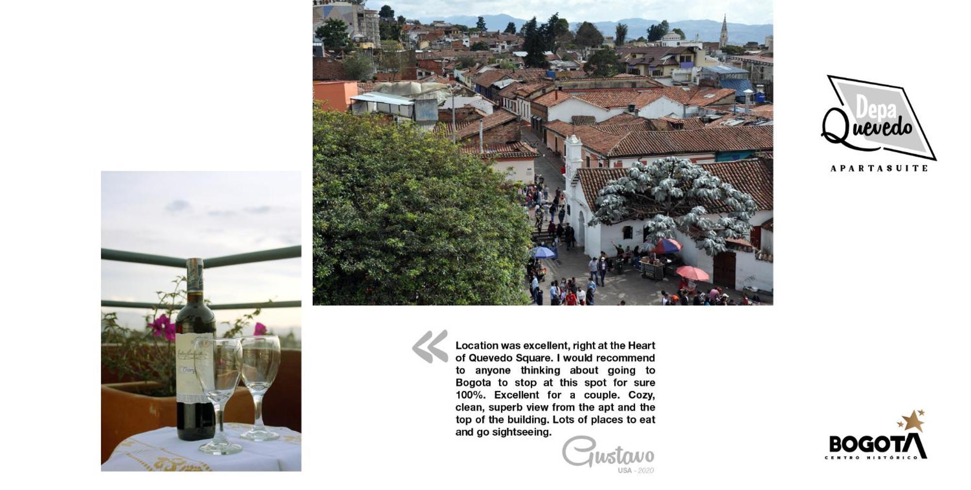 Depa Quevedo - Trendy Revamped Flat - Exceptional Spot In Bogota'S Historic Colonial Square - Candelaria エクステリア 写真