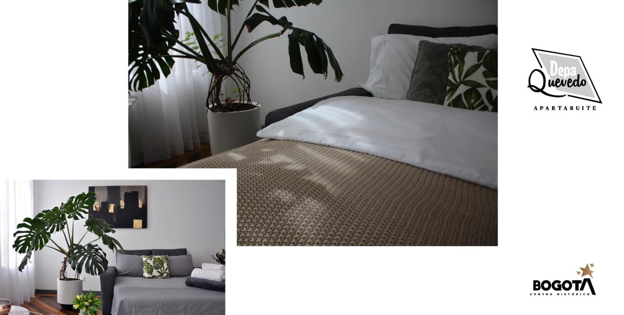 Depa Quevedo - Trendy Revamped Flat - Exceptional Spot In Bogota'S Historic Colonial Square - Candelaria エクステリア 写真