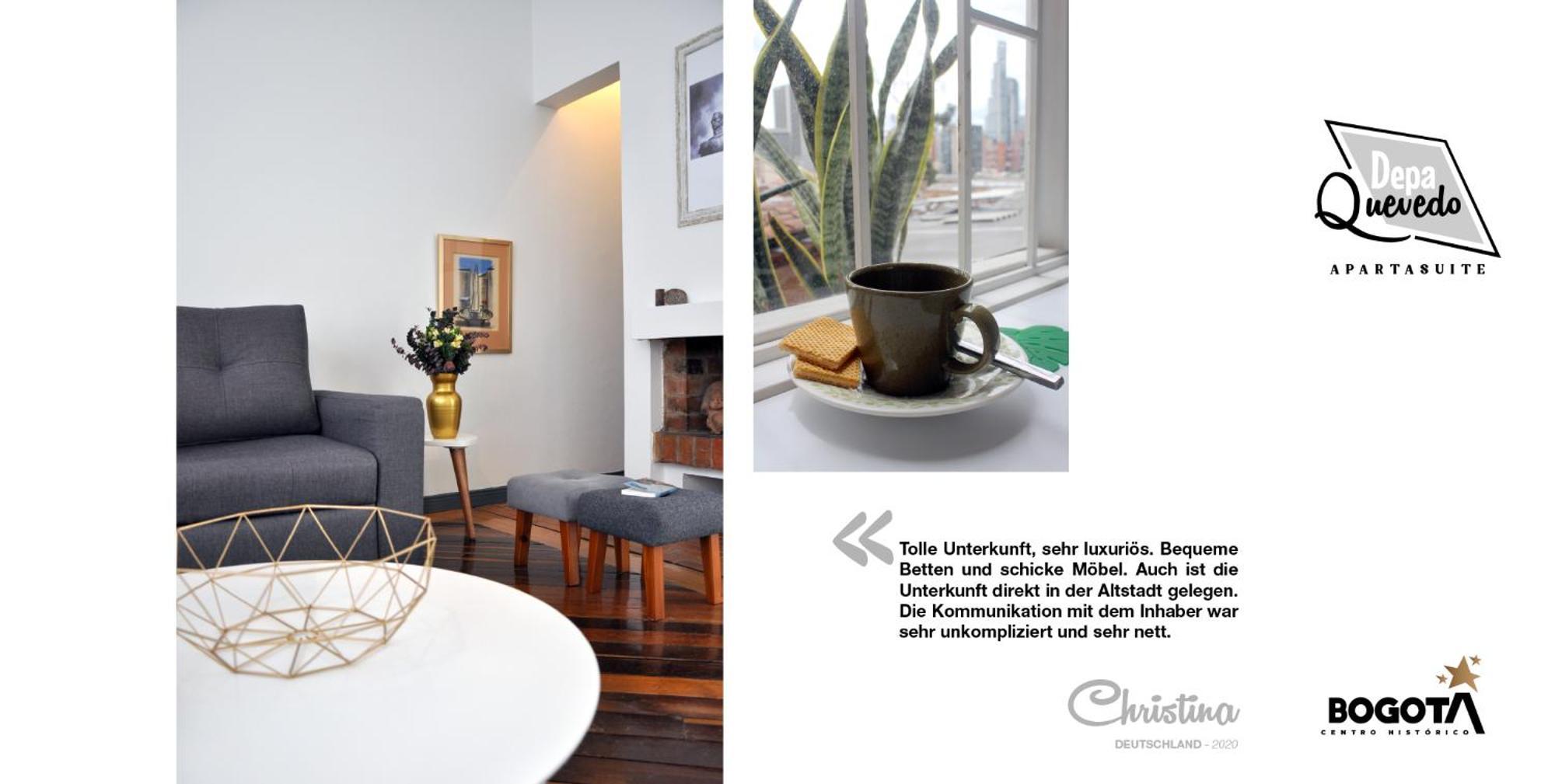 Depa Quevedo - Trendy Revamped Flat - Exceptional Spot In Bogota'S Historic Colonial Square - Candelaria エクステリア 写真