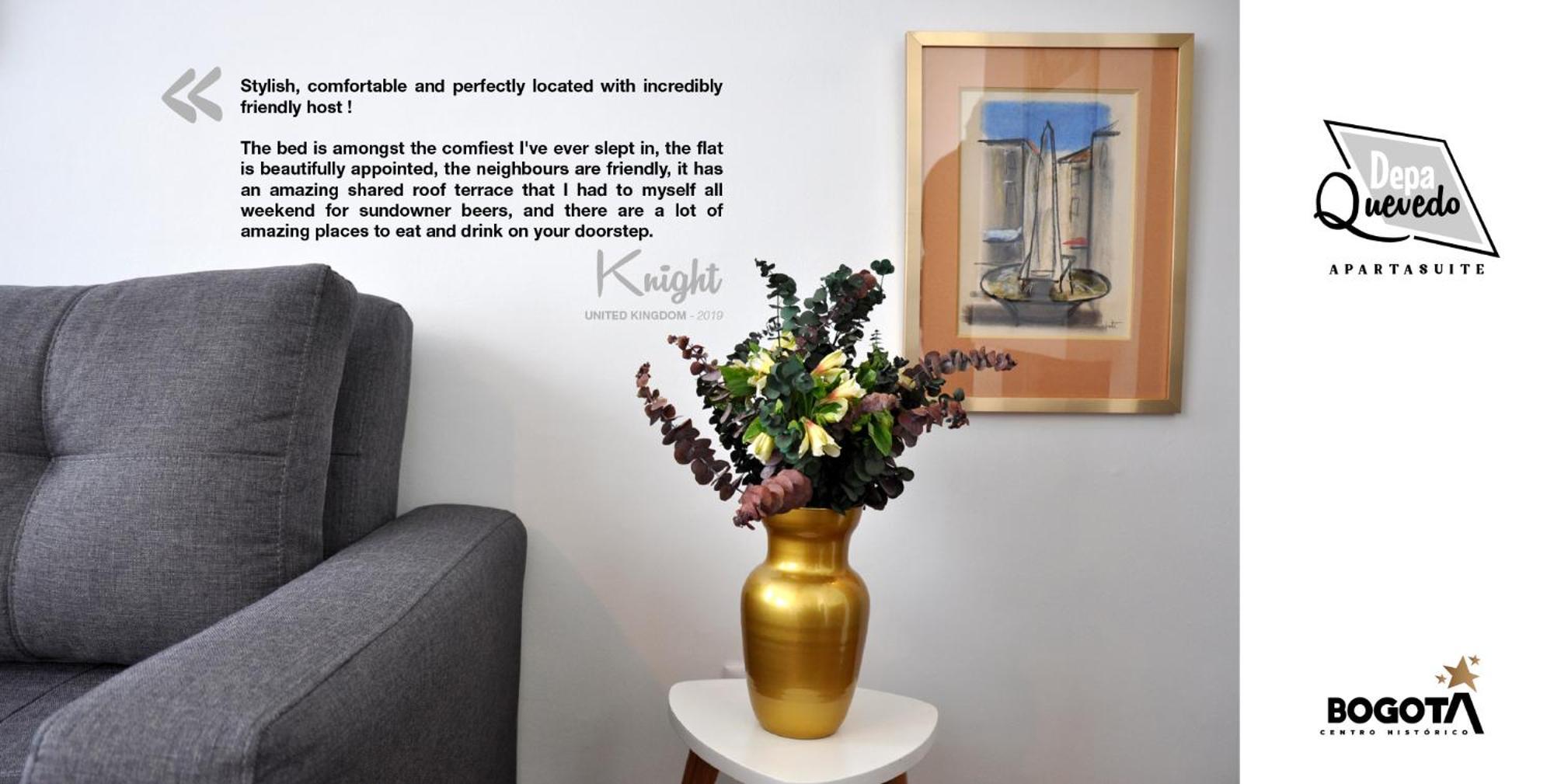 Depa Quevedo - Trendy Revamped Flat - Exceptional Spot In Bogota'S Historic Colonial Square - Candelaria エクステリア 写真