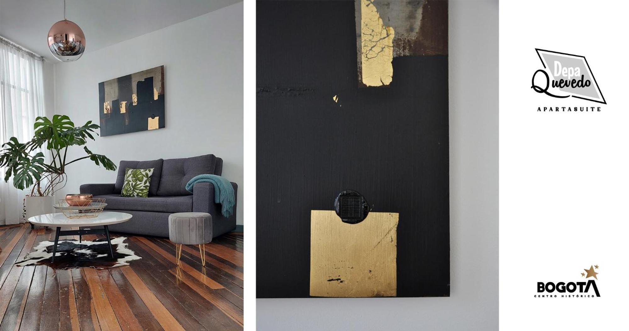 Depa Quevedo - Trendy Revamped Flat - Exceptional Spot In Bogota'S Historic Colonial Square - Candelaria エクステリア 写真