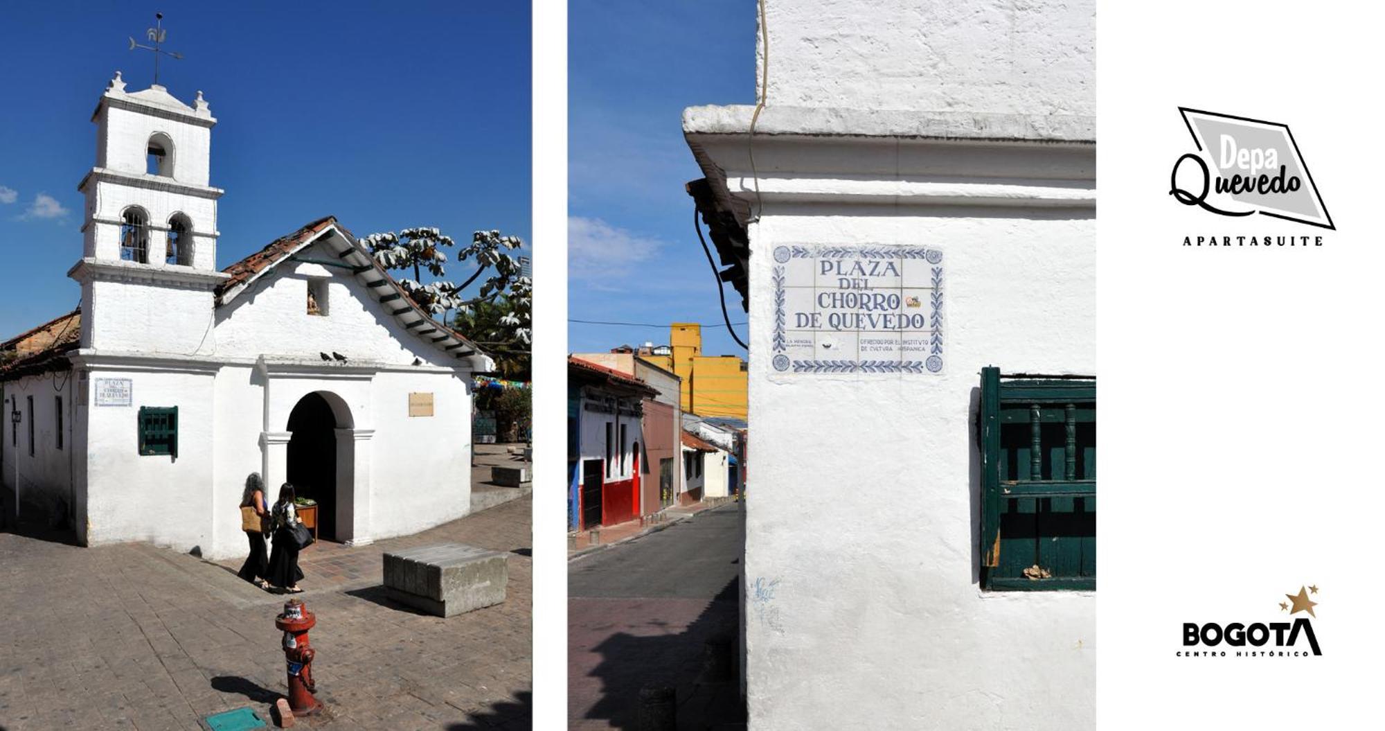 Depa Quevedo - Trendy Revamped Flat - Exceptional Spot In Bogota'S Historic Colonial Square - Candelaria エクステリア 写真