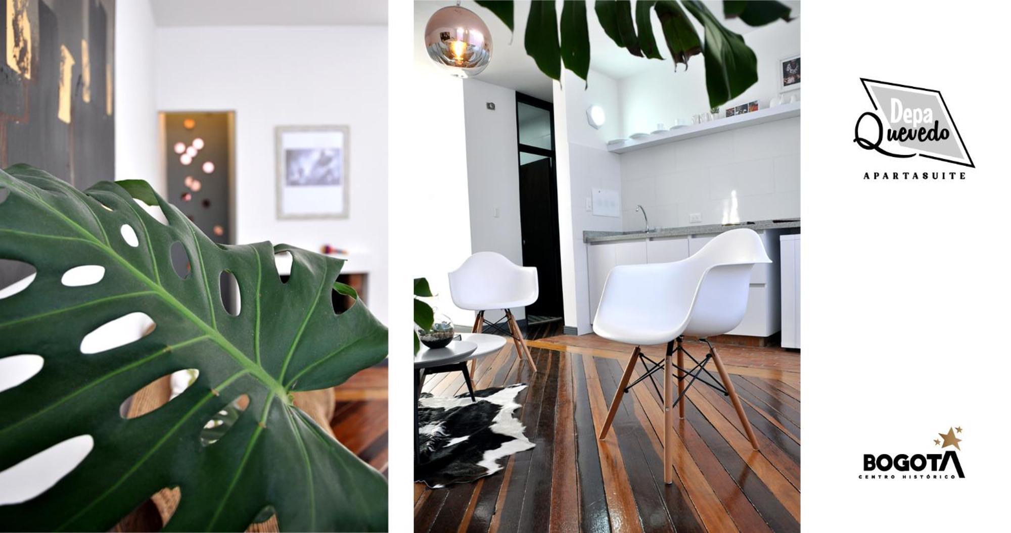 Depa Quevedo - Trendy Revamped Flat - Exceptional Spot In Bogota'S Historic Colonial Square - Candelaria エクステリア 写真