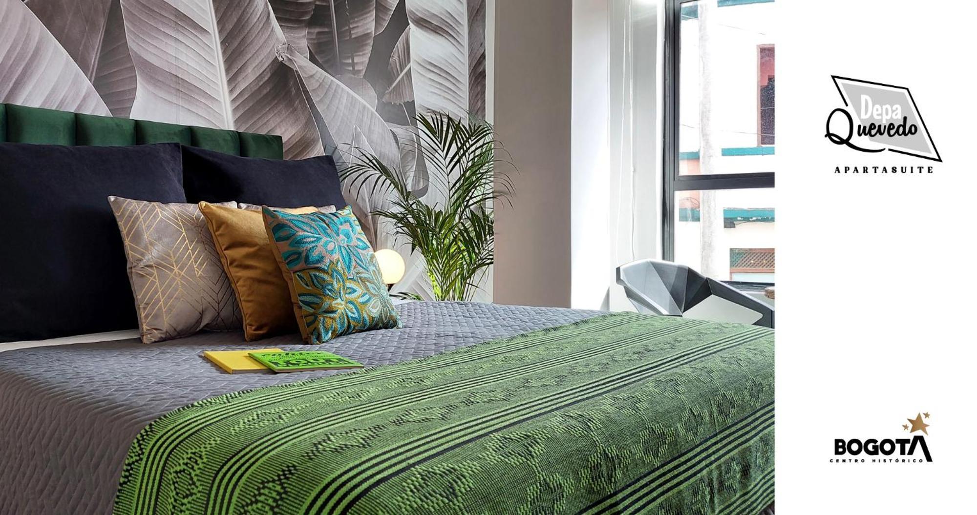 Depa Quevedo - Trendy Revamped Flat - Exceptional Spot In Bogota'S Historic Colonial Square - Candelaria エクステリア 写真
